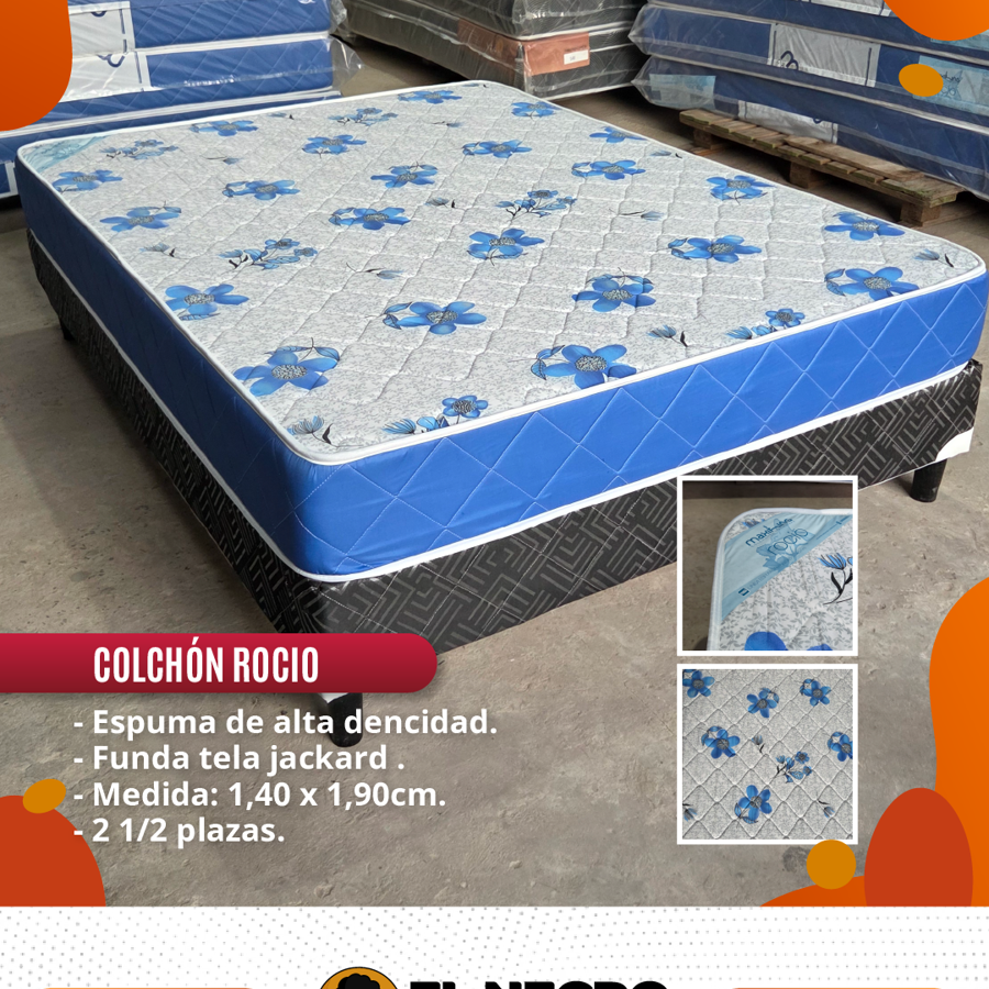 COLCHON MAXIKING 140X 20 ROCIO