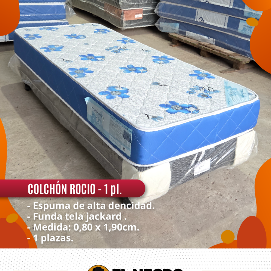COLCHON MAXIKING ROCIO 0.80X20